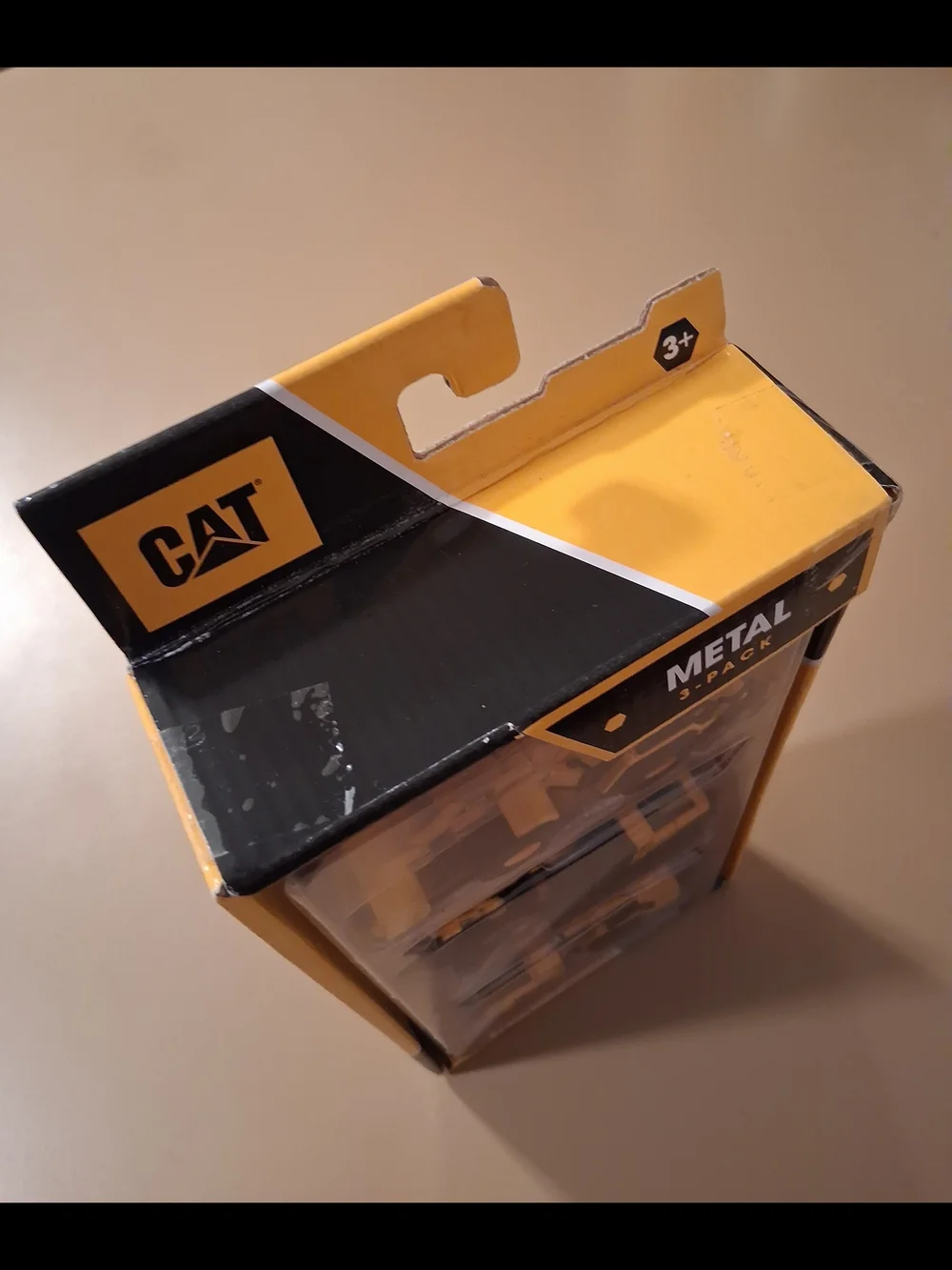 CAT Caterpillar NIB Diecast Metal Construction Vehicles 3-Pack Set
